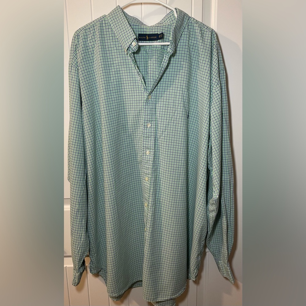 Ralph Lauren Men’s Button Down Flannel - Picture 1 of 8